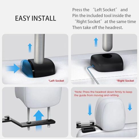 حامل دليل حزام الأمان لحزام المقعد الخلفي Tesla Model Y 2 Pack - نمط ألياف الكربون بلمسة نهائية لامعة يناسب الموديل Y 2021، 2022، 2023 in Kuwait