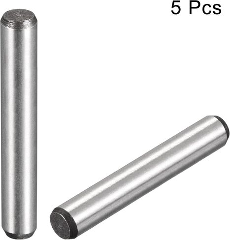 uxcell 1/4-Inch x 1-1/2-Inch Dowel Pins, Heat Treated Alloy Steel for Extra Hardness, Bright Finish and Accurate Alignment 5pcs in Saudi Arabia