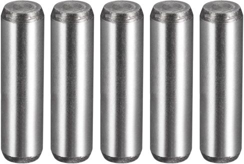 uxcell 1/4-Inch x 1-1/2-Inch Dowel Pins, Heat Treated Alloy Steel for Extra Hardness, Bright Finish and Accurate Alignment 5pcs in Saudi Arabia