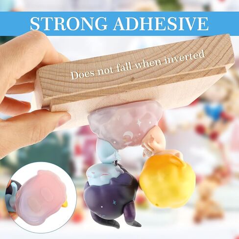 Yolev 600pcs Poster Sticky Tack Removable Double Sided Sticky Dots Glue Putty, Oval Wall Poster Sticky Putty Dots Glue Point for Plastic Glass Metal Ceramic in Saudi Arabia