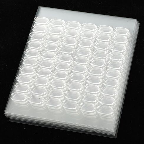 Yolev 600pcs Poster Sticky Tack Removable Double Sided Sticky Dots Glue Putty, Oval Wall Poster Sticky Putty Dots Glue Point for Plastic Glass Metal Ceramic in Saudi Arabia