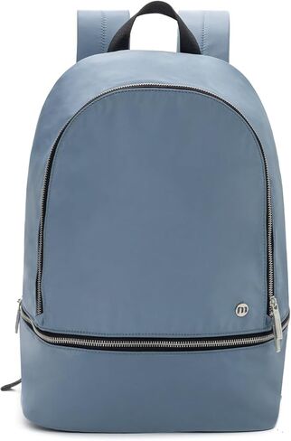 حقيبة ظهر Mum's Memory City Adventurer للنساء والرجال خفيفة الوزن للكلية ومضادة للماء للسفر وحقيبة ظهر كاجوال مقاس 16.5 بوصة للكمبيوتر المحمول (أسود) in Kuwait