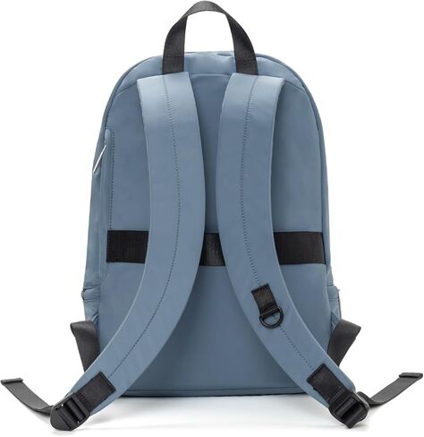 حقيبة ظهر Mum's Memory City Adventurer للنساء والرجال خفيفة الوزن للكلية ومضادة للماء للسفر وحقيبة ظهر كاجوال مقاس 16.5 بوصة للكمبيوتر المحمول (أسود) in Kuwait