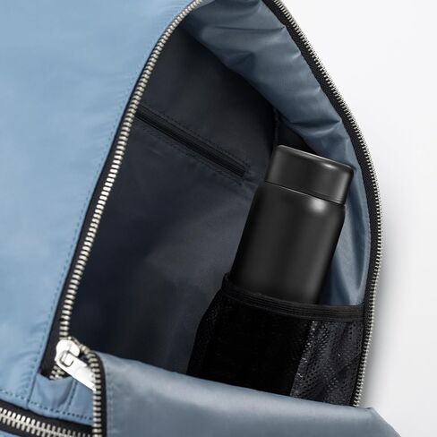 حقيبة ظهر Mum's Memory City Adventurer للنساء والرجال خفيفة الوزن للكلية ومضادة للماء للسفر وحقيبة ظهر كاجوال مقاس 16.5 بوصة للكمبيوتر المحمول (أسود) in Kuwait