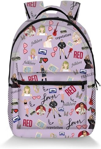 Kids Backpack,Music Lover Backpack,Back to School Fun Print Backpack,Gift for Fans,Cosplay Outdoor Backpack Style in Saudi Arabia