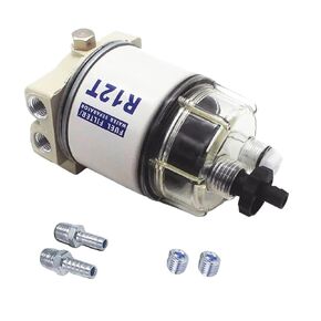 R12T فلتر فاصل الوقود / الماء المحرك 140R 120AT S3240 NPT ZG1 / 4-19 مجموعة كاملة من قطع غيار السيارات in Kuwait
