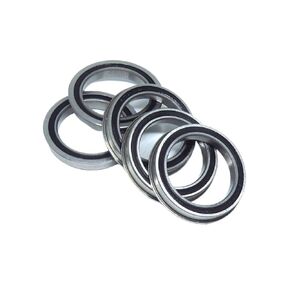 2 قطع F6704 ZZ 20x27x4 مللي متر محمل كروي من الفولاذ الكروم F6704Z 6704 F6704RS 20*27*4 مم ABEC-5 محمل شفة رفيع (أسود) in Kuwait