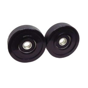 1 قطعة القطر الخارجي 45 مللي متر 85A الأسطوانة المطاطية الصلبة مع 608RS تحمل PU60845-14 8x45x14 الأسود البولي يوريثين بكرة تحمل in Kuwait