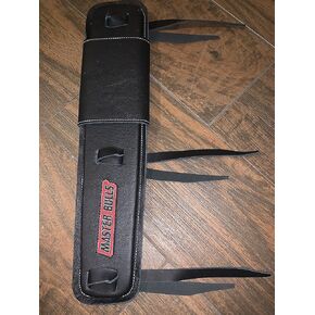 EPT Bull Ropes Bull Riding Rope Pad Master Bulls - وسادة جلدية سوداء 15 بوصة × 4 بوصة in Kuwait