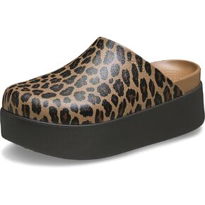 كروكس، نسائي، قبقاب Dylan Platform، أحذية Mule Platform، أسود، 5، M in Kuwait