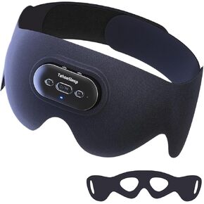 Sleep Headphones for Side Sleepers, Ultra-Thin Adjustable Stereo Speakers, Sleep Mask with Bluetooth 5.4, 64H Playtime, for Sleeping, Travel & Meditation, Unique Gifts for Men Women in Saudi Arabia