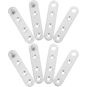 10 قطع من Homoyoyo قابلة للدوران 360 درجة من الفولاذ المقاوم للصدأ بمفصلات أبواب محورية مخفية متوسطة الحجم معدنية للاستخدام السكني والصناعي in Kuwait