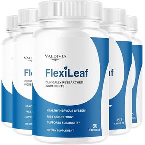 (5 Pack) Flexileaf - Official Flexileaf Capsules Supplement Natural Advanced Formula, FlexiLeaf Premium Ingredients Multivitamin Support for Overall Health & Wellness, 300 Capsules for 5 Months in Saudi Arabia