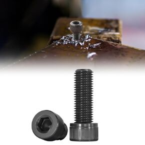 SUNXULIMI M6 x 40mm Socket Head Cap Screws Bolts 12.9 Grade Alloy Steel Metric Machine Hex Socket Screw, Fully Threaded, Black Oxide Finish, 25PCS in Saudi Arabia