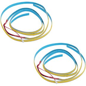 طقم شريط إضاءة LED مكون من قطعتين متوافق مع Creality K2 Plus، ترقية شريط إضاءة LED للطابعة ثلاثية الأبعاد 480LED COB 6000K، إضاءة ذاتية اللصق لـ K2 Plus in Kuwait