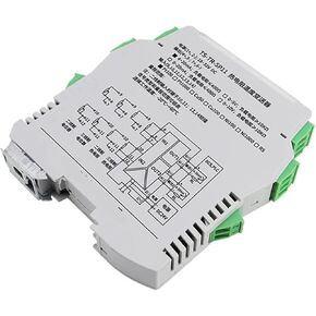 2-Way Resistance Signal Input 4-20mA Output Temperature Thermal Resistance Signal Isolator 2in 2out(0-5V Output,Pt100 Input) in Kuwait