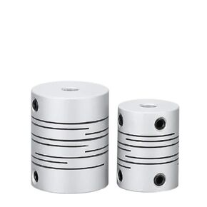 Parallel Line Coupling D40L56 8-19mm Aluminum Alloy 3D Printer Groove Type Elastic Screw Coupler 1Pcs(9.52x16) in Saudi Arabia