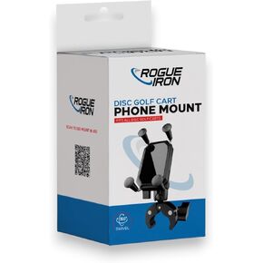 حامل هاتف لعربة الجولف من Rogue Iron لعربات Zuca وجميع عربات الجولف الأخرى على شكل قرص in Kuwait