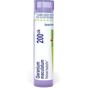 Boiron Geranium Maculatum 200CK Homeopathic Medicine for Headache - 80 Pellets in Saudi Arabia