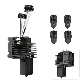 مجموعة Hotend كاملة 0.4 مم P1S مع أطراف فوهة إضافية (0.2 مم 0.4 مم 0.6 مم 0.8 مم)، مجموعة فوهات فولاذية صلبة كاملة لطابعة Bambu Lab P1S/P1P ثلاثية الأبعاد، استبدال رأس الطباعة Hotend in Kuwait