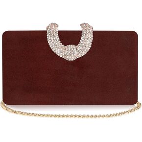 Sparkly Rhinestone Crystal Clutch for Wedding Party Dressy Handbag Formal Party Evening Bag For Women in Saudi Arabia