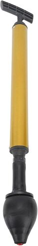 Toilet Plunger, Rubber Reusable Strong Suction High Pressure Drain Blaster Simple Saving Time and Energy Air Pump Toilet Plunger for Kitchen Bathroom Toilet (Red) in Saudi Arabia
