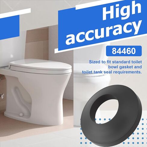 طقم ختم خزان الحشية 84460 - متوافق مع خزان Kohler إلى حشية الوعاء، وقطع غيار مرحاض بريجز وأنظمة Rundle العالمية in Kuwait