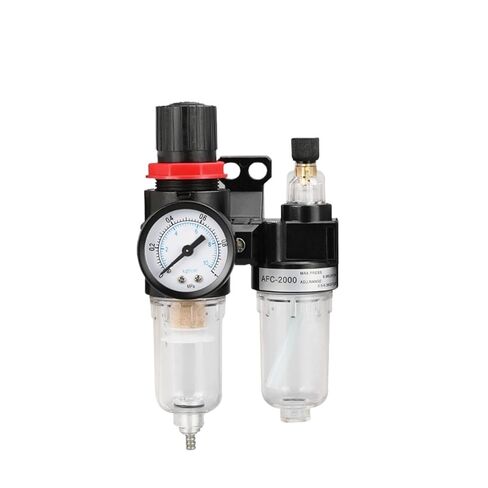 منظم فلتر ضاغط الهواء الهوائي AFC2000، زيت التشحيم AFR2000 + AL2000 G1/4 لتخفيف ضغط فاصل الزيت عن الماء (مع تركيب 10 مم) in Kuwait