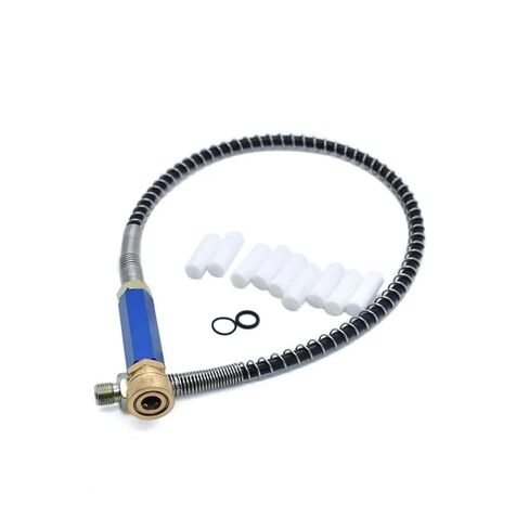 4500Psi 300Bar PCP مضخة يدوية ارتفاع ضغط الماء فاصل الزيت مع قطع الاتصال السريع الإناث in Kuwait