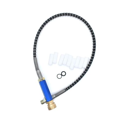 4500Psi 300Bar PCP مضخة يدوية ارتفاع ضغط الماء فاصل الزيت مع قطع الاتصال السريع الإناث in Kuwait