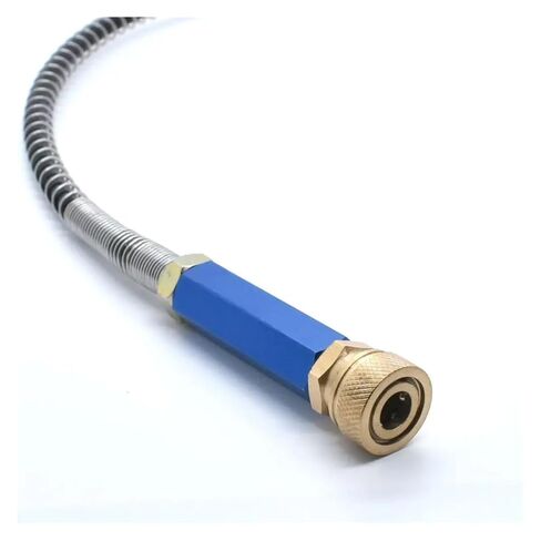 4500Psi 300Bar PCP مضخة يدوية ارتفاع ضغط الماء فاصل الزيت مع قطع الاتصال السريع الإناث in Kuwait