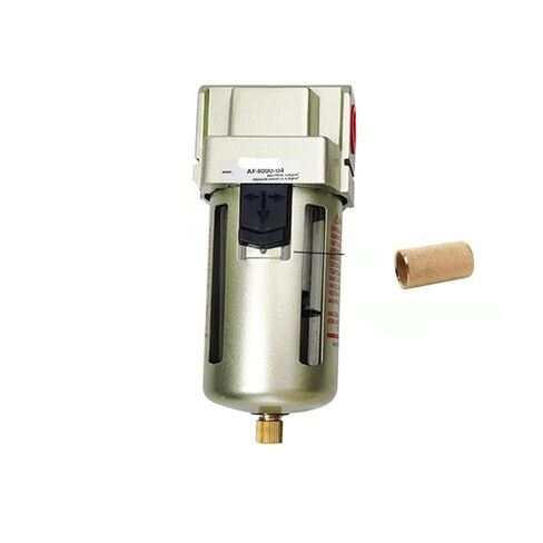 AF2000-02 1/4" AF3000-03 3/8" AF4000-04 1/2" Pneumatic Air Filter Compressor Filter Manual Drain Oil Separator Copper Filter Element(AF2000-02+PC10-02) in Saudi Arabia
