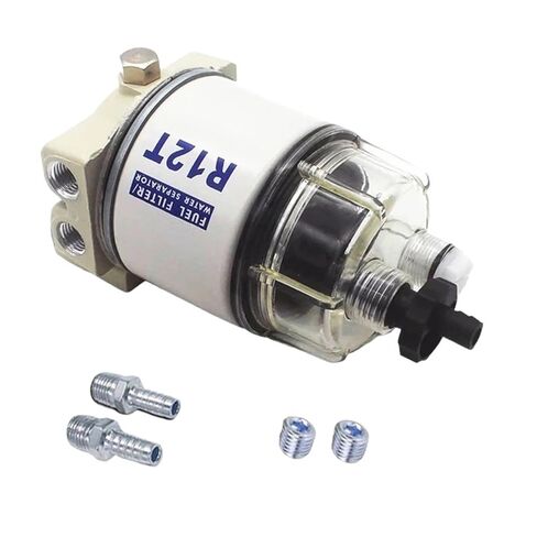 R12T فلتر فاصل الوقود / الماء المحرك 140R 120AT S3240 NPT ZG1 / 4-19 مجموعة كاملة من قطع غيار السيارات in Kuwait