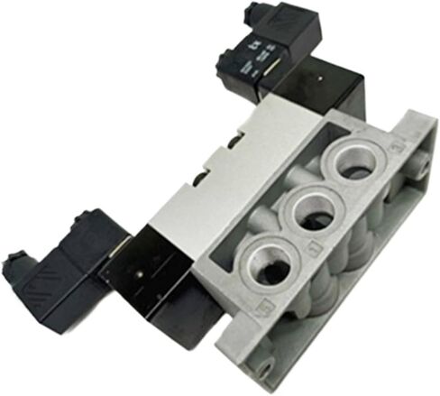 Solenoid Valve PS520F With ISO Base PS520F-02D PS520F-03D PS520F-04D PS520F-02S PS520F-03S PS520F-04S(Blue,AC220V) in Saudi Arabia