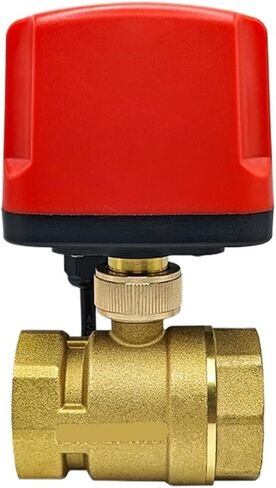 1 Pcs Ball Valve 2-wire/3-wire Waterproof IP65 2-way/3-way Water Valve Internal Thread 12V 24V DN15-DN50(1,Two-Way_DC12V_CR02) in Saudi Arabia