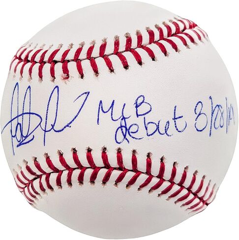 فرناندو تاتيس جونيور. M.L.B Baseball Padres الرسمي الموقع "M.L.B لأول مرة في 28/03/2019" مخزون JSA رقم 202014 in Kuwait