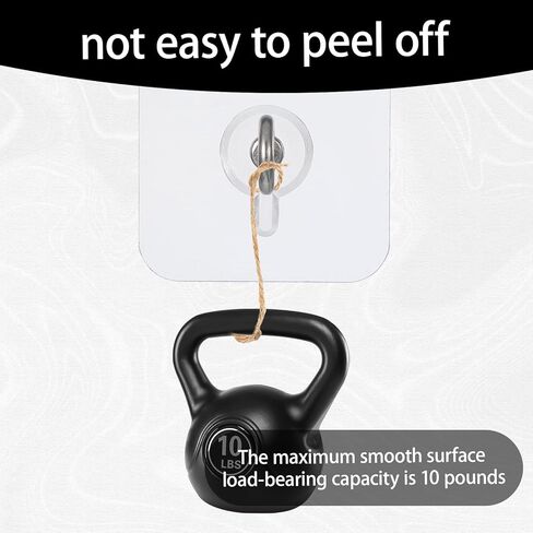 5 Pack Adhesive Ceiling Hooks, Heavy Duty No Drill Ceiling Hanging Hook, Stainless Steel, Waterproof, Nail-Free Self Adhesive Ceilings Wall Hangers for Hanging Plants Wind Chimes Lanterns in Saudi Arabia