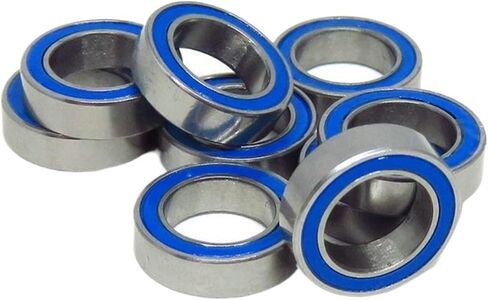 10 قطع 8x12x3.5 مللي متر MR128 2RS ABEC3 الأزرق سدادة مطاطية تحمل نموذج تحمل L1280DDU 8*12*3.5 مصغرة RC تحمل (MR95-2RS 5x9x3 مللي متر) in Kuwait