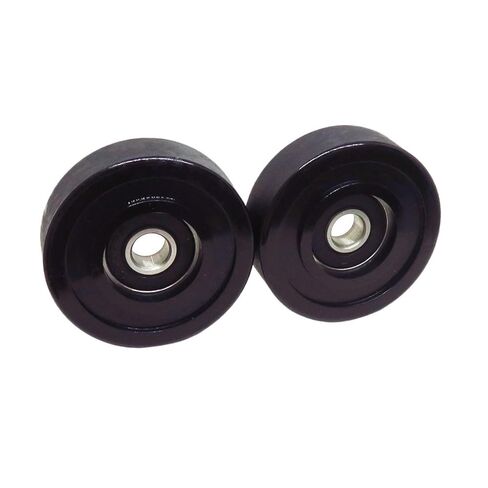 1Pcs Outer Diameter 45mm 85A Hard Rubber Roller with 608RS Bearing PU60845-14 8x45x14 Black Polyurethane Pulley Bearing in Kuwait