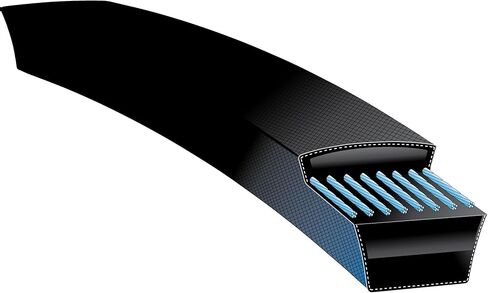 Gates B26 Hi-Power II Belt, B Section, B26 Size, 21/32" Width, 13/32" Height, 29.0" Belt Outside Circumference in Saudi Arabia