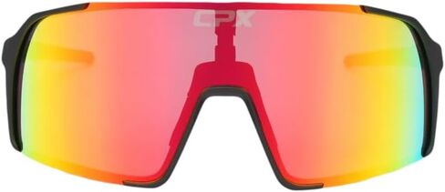 CPX Reflex Performance Pickleball Glasses – Interchangeable Lenses (Polarized & Clear) – Lightweight, Impact-Resistant Frame – UV Protection – Indoor & Outdoor Court Use – Includes Case & Accessories in Saudi Arabia