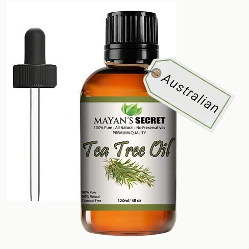 زيت شجرة الشاي العطري - 100% نقي وطبيعي بدرجة علاجية من ميلاليوكا الأسترالية، زجاجة زجاجية ضخمة بوزن 118 مل in Kuwait