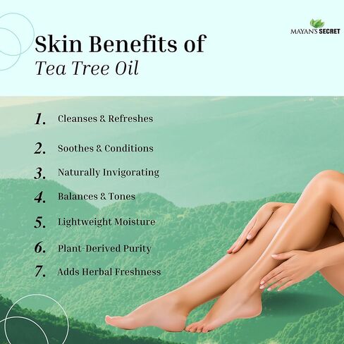 زيت شجرة الشاي العطري - 100% نقي وطبيعي بدرجة علاجية من ميلاليوكا الأسترالية، زجاجة زجاجية ضخمة بوزن 118 مل in Kuwait