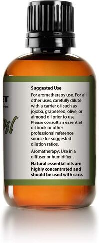 زيت شجرة الشاي العطري - 100% نقي وطبيعي بدرجة علاجية من ميلاليوكا الأسترالية، زجاجة زجاجية ضخمة بوزن 118 مل in Kuwait