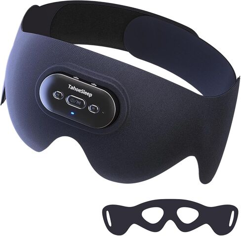 Sleep Headphones for Side Sleepers, Ultra-Thin Adjustable Stereo Speakers, Sleep Mask with Bluetooth 5.4, 64H Playtime, for Sleeping, Travel & Meditation, Unique Gifts for Men Women in Saudi Arabia