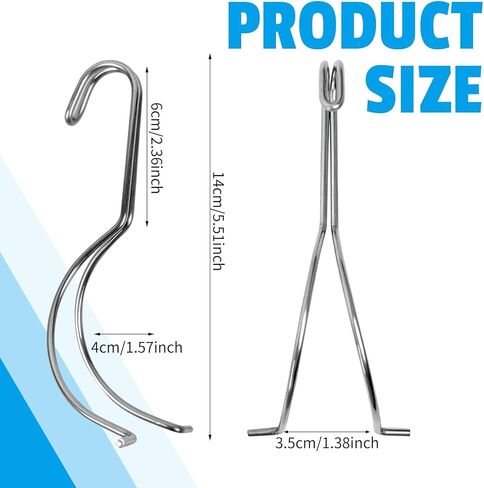 Huaerle 20 Pack Cabinet Door Painting Hangers 5.51 x 2.36 x 1.57in Painting Hanging Hooks No-Drill Cabinet Door Brackets Drying Rack Painter Tools for DIY Wood Art Working Tools Accessories in Saudi Arabia