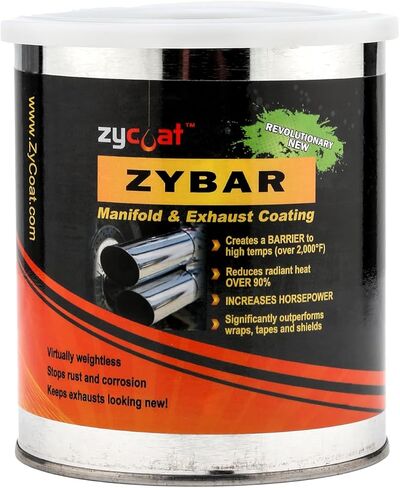 طلاء ZyCoat ZyBar 12008 لدرجات الحرارة العالية - رمادي متوسط، 8 أونصة in Kuwait