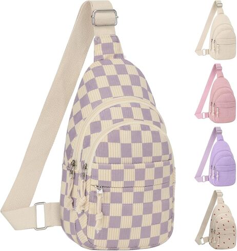 Corduroy Small Crossbody Bags for Women Teen Girls Trendy, Cute Sling Bag for Girls Travel Hiking in Saudi Arabia