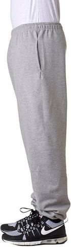 الكبار 9.5 أوقية. بنطلون رياضي Super Sweats® NuBlend® من الصوف بجيوب مقاس 2XL أسود in Saudi Arabia