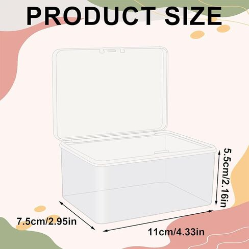 Uncle Yang 4PCS Plastic Game Card Storage Box Playing Card Case Card Game Storage High Capacity Playing Cards Case Compatible with UNO Card Game (NO Cards) in Kuwait